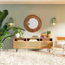 Espelho Decorativo Corda Bananeira 60 Cm Redondo Foto mini 4