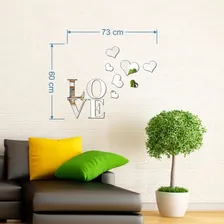 Espelho Decorativo Letras - 11 - Epp-058 Moldura N/a Foto mini  3