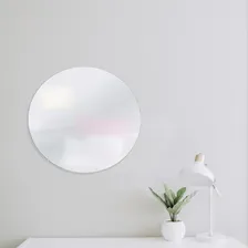 Espelho Decorativo Multiuso Pendurador 30 Cm Redondo Foto mini  2