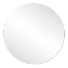 Espelho Decorativo Multiuso Pendurador 50 Cm Redondo Foto mini 1