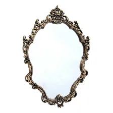 Espelho Decorativo Parede Moldura Provençal Ouro Envelhecido Foto mini 1