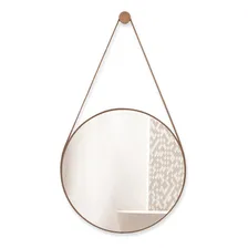Espelho Decorativo Redondo 60cm Caramelo Foto mini 1