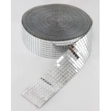 Espelho Decorativo Tamanho 4mmx4mm Rolo C/10 Mtrs Artesanato Foto mini 2