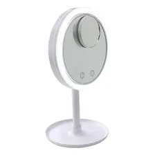 Espelho Luz Led Iluminador Mesa Maquiagem Portátil - Usb Foto mini 2