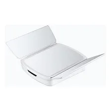Espelho Maquiagem Dobrável Camarim Led/touch Usb/pilhas Moldura Branco Foto mini 4