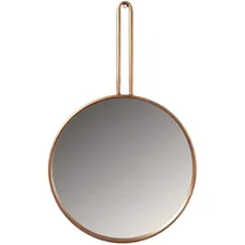 Espelho Metal Dourado 65,5x40cm Sally Foto mini 1