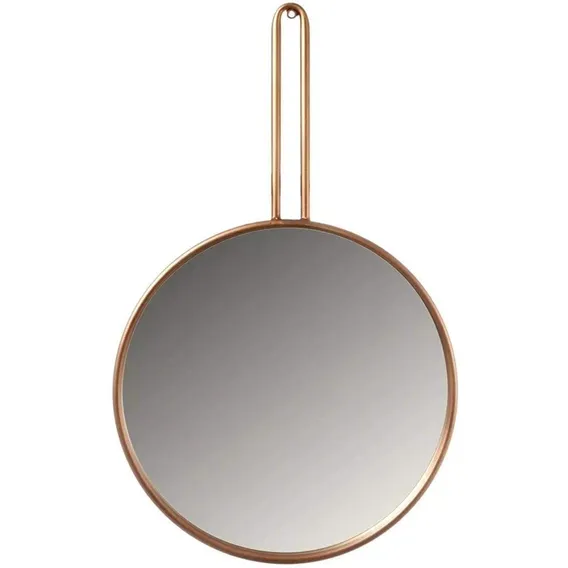 Espelho Metal Dourado 65,5x40cm Sally Foto 1