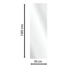 Espelho Multiuso Lapidado 100 X 30 Cm Fita Dupla Face Foto mini 4