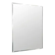 Espelho Para Banheiro Com BisotĂȘ 4mm 60cm X 40cm C BotĂ”es Cor Da Moldura Espelho Bisote 60x40 S/moldura Foto mini 4