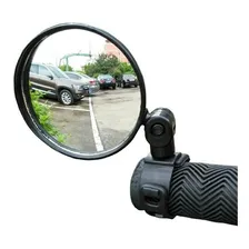 Espelho Retrovisor Articulado Redondo Bike 360 Graus 8cm Foto mini 1