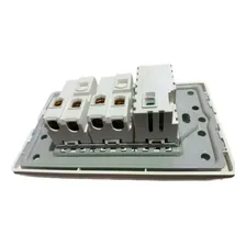 Espelho Tomada Duplo Usb Entrada 3 Pinos Bivolt Carregador Foto mini 4