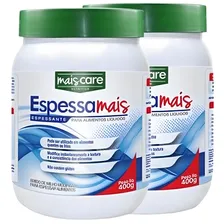 Espessante Alimentar Espessa Mais Lata 400g Mais Care Sabor Sem sabor Foto mini 2