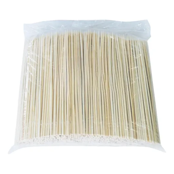Espeto Bambu Churrasco Palito 30cm 1.000un Atacado Vareta Foto 1