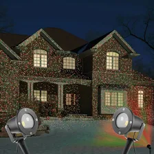 Espeto Laser Inayte Jardim Projetor Bivolt Luzes Natal Efeito Ponto Foto mini 4