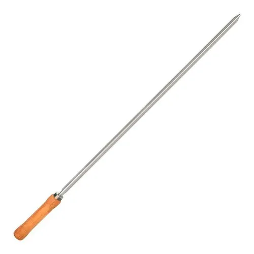 Espeto Para Churrasco AlumÃnio Simples 70cm - Mor Foto 1