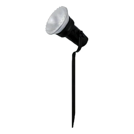 Espeto Projetor Para Jardim Alumínio Ideal Iluminação Preta Cor da carcaça Preto 110V 220V (Bivolt) Foto 1