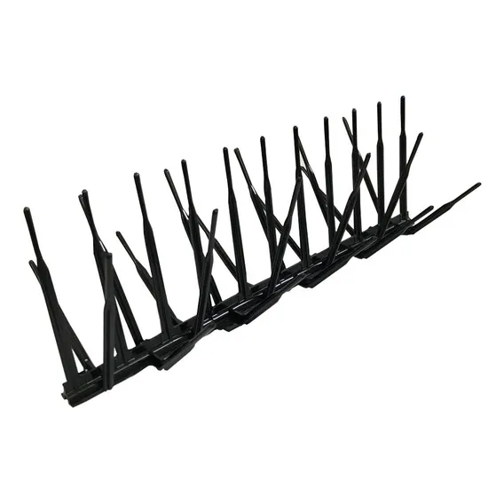 Espicula Anti Pombos Policarbonato Kit 20 Peças Preto Foto 1