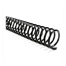 Espiral Para Encadernação 17mm Até 100 Folhas Preto 100 Un Foto mini 3