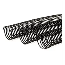 Espiral Para Encadernação 17mm Até 100 Folhas Preto 100 Un Foto mini 4