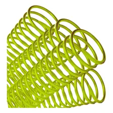 Espiral Para Encadernação Amarelo 17mm Para 100 Folhas 100un Foto mini 2