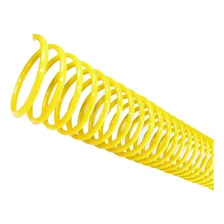 Espiral Para Encadernação Amarelo 17mm Para 100 Folhas 100un Foto mini 1