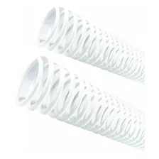 Espiral Para Encadernação Branco 33 Mm Para 250 Folhas 25un Foto mini 2