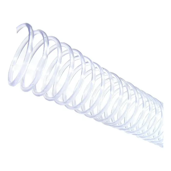 Espiral Para Encadernação Cristal 14 Mm Para 85 Folhas 100un Foto 1