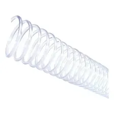 Espiral Para Encadernação Cristal 17mm P 100 Folhas A4 100un Foto  mini 1