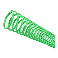 Espiral Para Encadernação Verde 25 Mm Para 160 Folhas 45un Foto mini 1