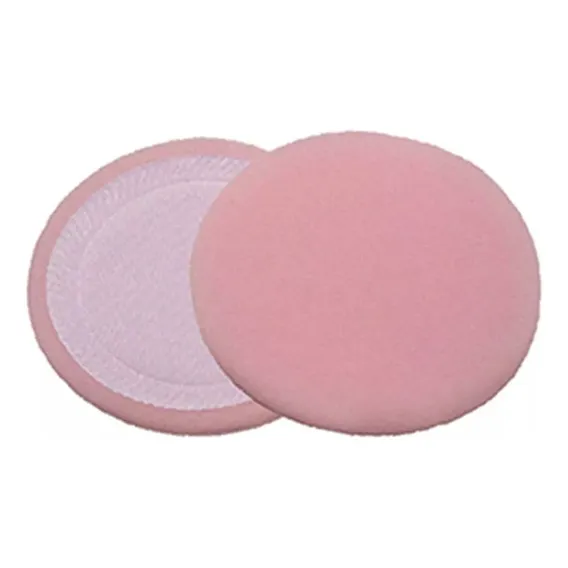 Esponja De Espuma Para P贸 Compacto Rosto Face C/ 2 Unidades Cor Coral-claro Tamanho Da Esponja Mini Foto 1