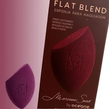 Esponja De Maquiagem Océane Mariana Saad Flat Blend - Vinho Foto mini 3