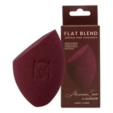 Esponja De Maquiagem Océane Mariana Saad Flat Blend - Vinho Foto mini 1