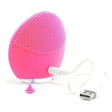Esponja Elétrica Massagem Facial Limpeza Rosto Foto mini 3