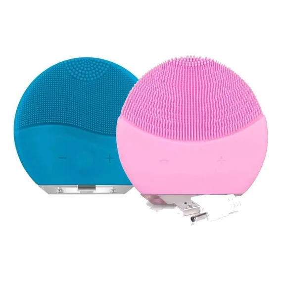 Esponja Elétrica Massagem Facial Limpeza Rosto Foto 1