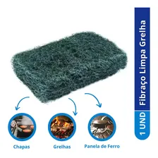 Esponja Fibraço Limpa Grelha Chapa Limpeza Ultra Pesada Foto mini 1