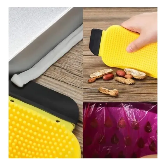 Esponja Louça Silicone Higiênica Anti Bacteriana Praticidade Foto 1