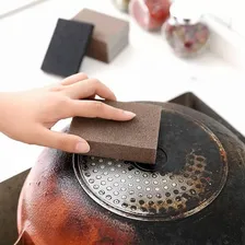 Esponja Mágica Limpeza Pesada Fornos Panelas Inox E Metais Foto mini 3