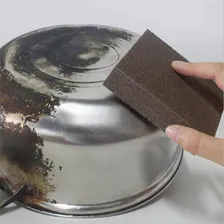 Esponja Mágica Limpeza Pesada Fornos Panelas Inox E Metais Foto mini 2