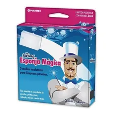 Esponja Mágica Mr. Strong Limpa Tudo Carro Casa Rejunte 2 Un Foto mini 1