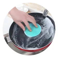 Esponja Multiuso Silicone Antibacteriana Bucha Louça Cozinha Foto mini 4