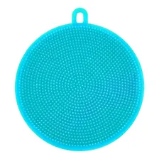 Esponja Multiuso Silicone Antibacteriana Bucha Louça Cozinha Foto  mini 1