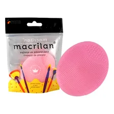 Esponja Silicone Limpeza De Pinceis Macrilan Cp-01 C/3 Cor Variadas Foto mini  3