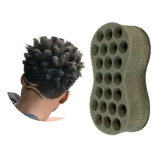 Esponja Twist Grande Para Enrolar Cabelos Afros E Nudreds Cor Preto Foto  mini 1