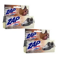Esponja Zap Clean Brilho instantâneo - Incolor de espuma pacote x 2 Foto mini  3