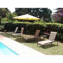 Espreguiçadeira Para Piscina Lótus (valor Unitário) Cor Opcional Foto  mini 1