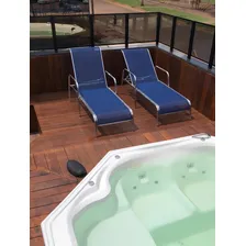 Espreguiçadeira Para Piscina Lótus (valor Unitário) Cor Opcional Foto mini  2