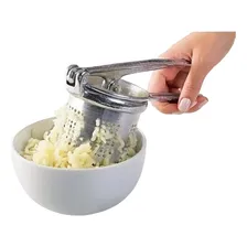 Espremedor Amassador Batata Manual Aluminio Injetado 22cm Foto mini 4