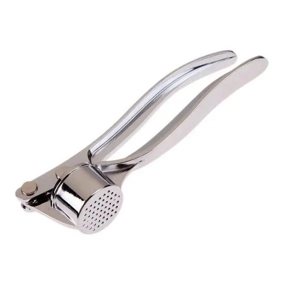 Espremedor Amassador Triturador De Alho Inox Foto 1