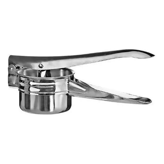Espremedor Batata Legume Inox Manual Profissional Resistente Foto 1