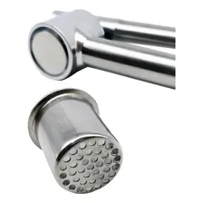 Espremedor De Alho Tambor Removível Aço Inox Triturador Foto mini 4